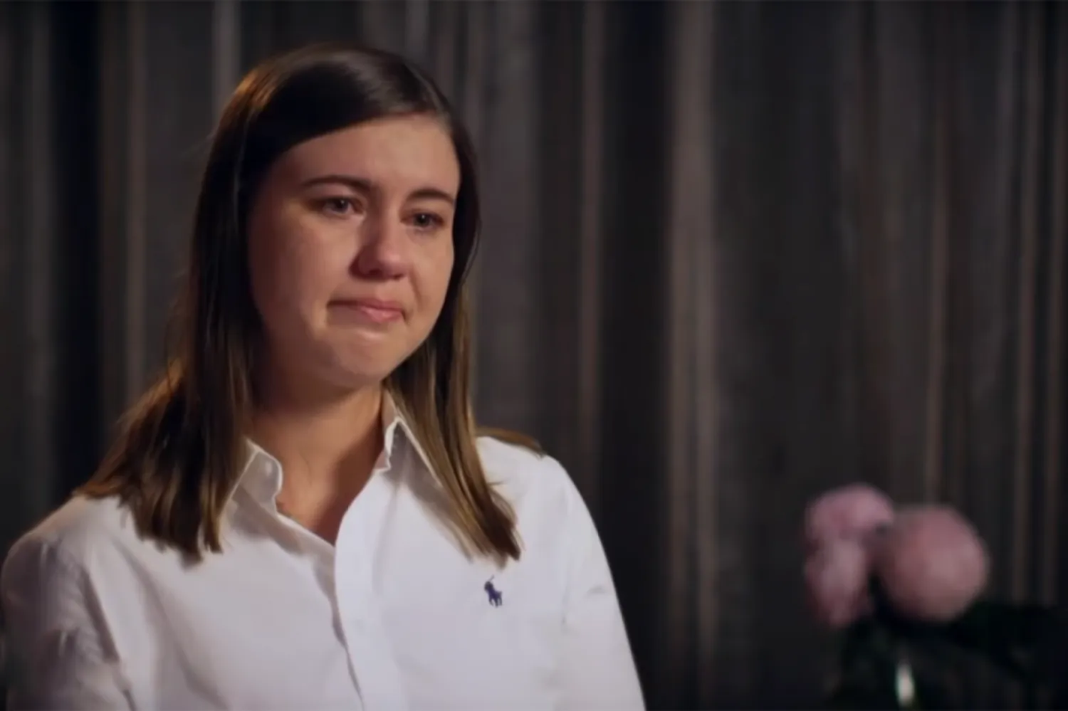 Brittany Higgins, verdiği röportaj sırasında gözyaşlarına hakim olamadı (Kanal 10)