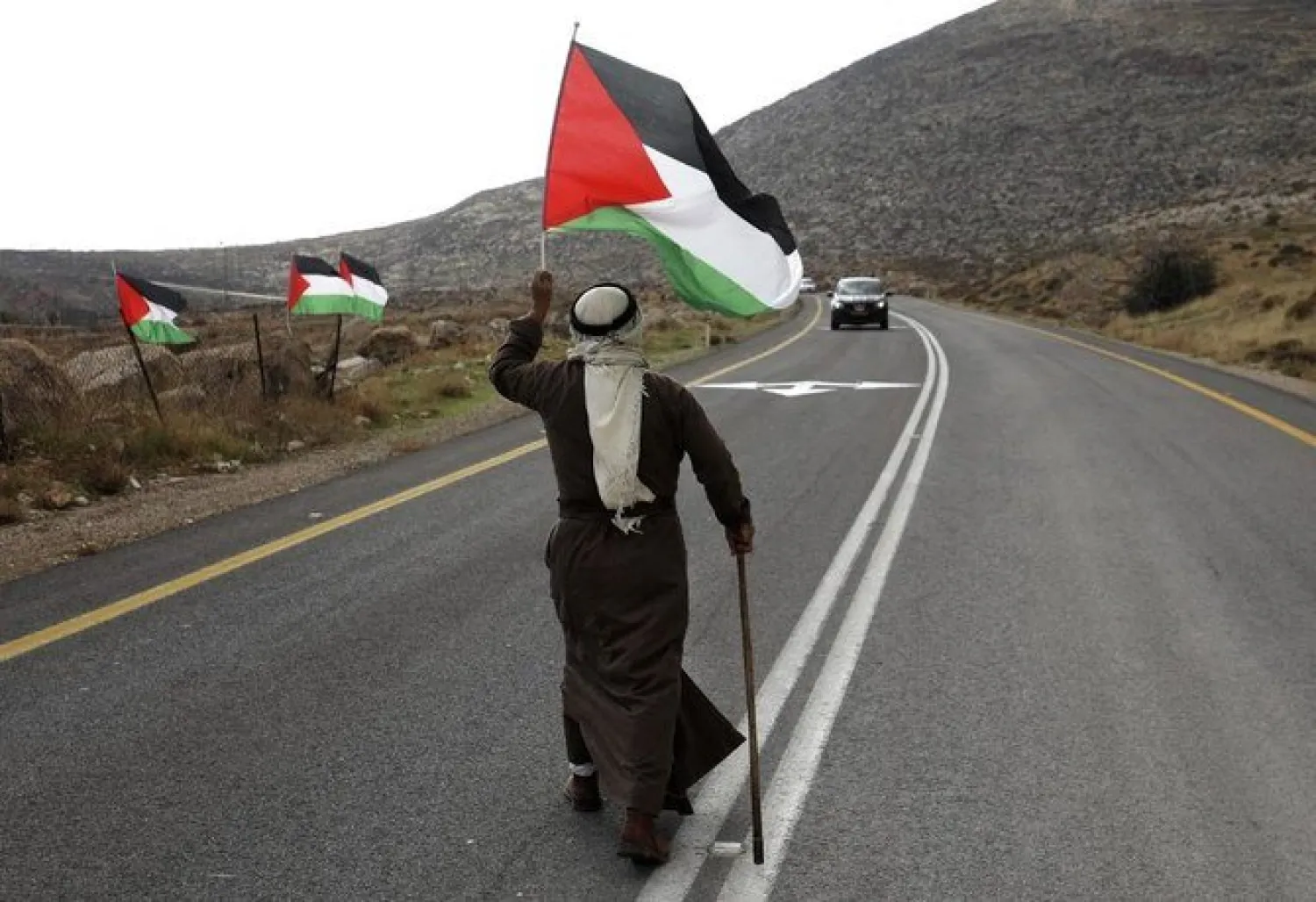 More than 2.6 million, or 93.3 percent of Palestinian eligible voters, had registered by the deadline late Tuesday. (AFP file photo)
