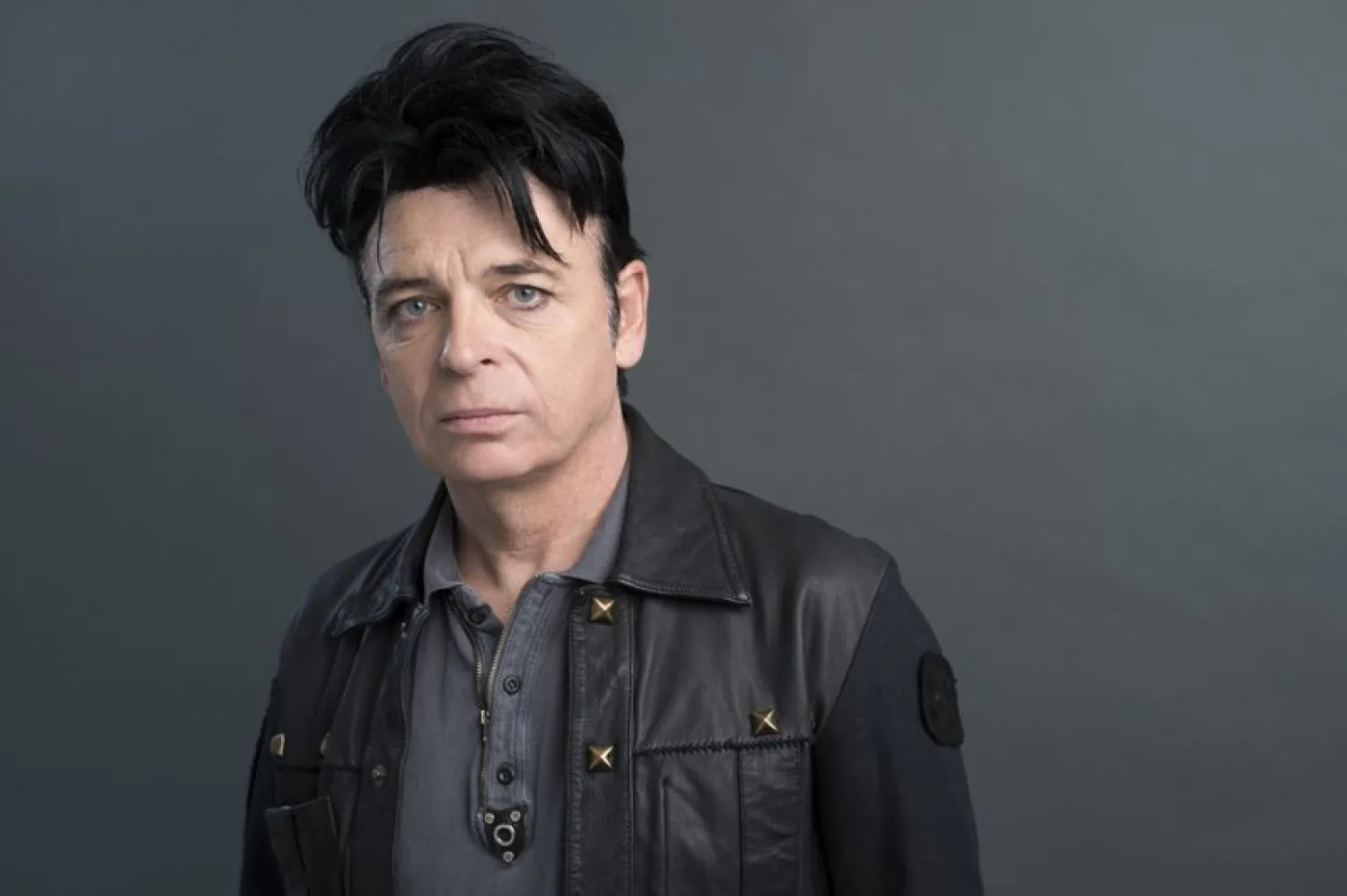In this Sept. 7, 2017 photo, Gary Numan poses for a portrait in New York to promote his album, "Savage." (Photo by Scott Gries/Invision/AP)
