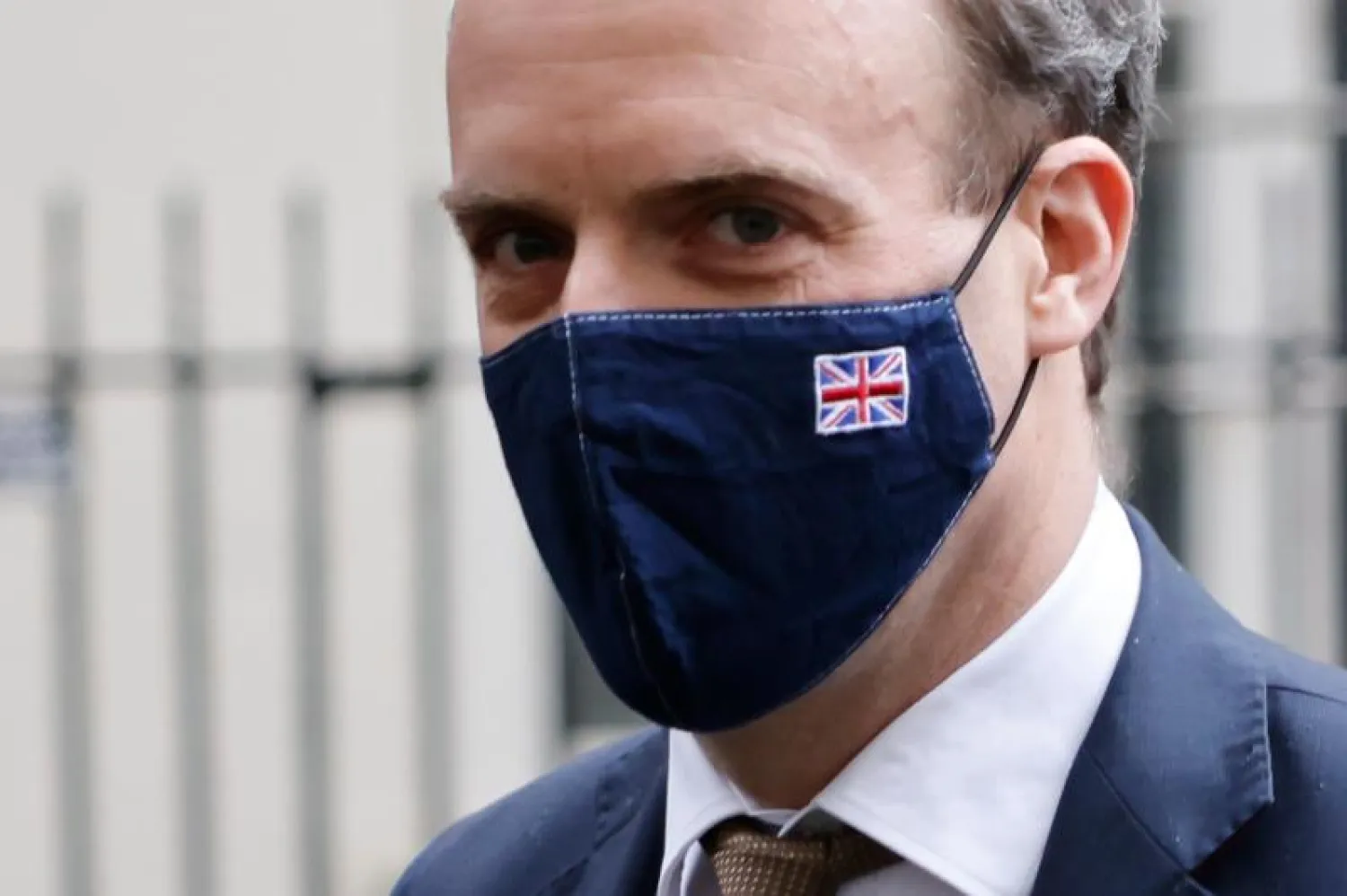 وزير الخارجية البريطاني دومينيك راب (أ.ف.ب)