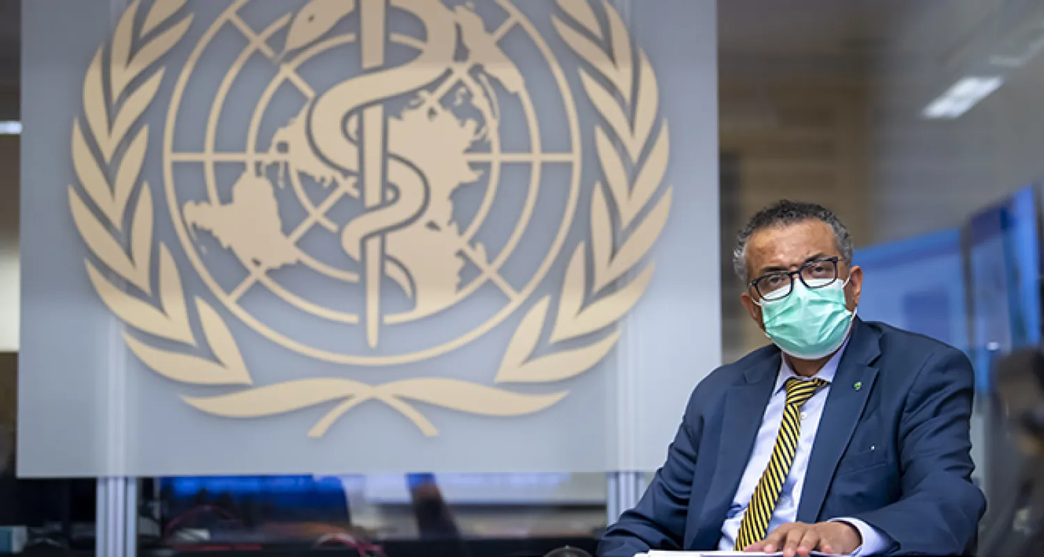 WHO Genel Direktörü: 'Dün kabaca her 100 dakikada bir 25 bin vaka rapor edildi'