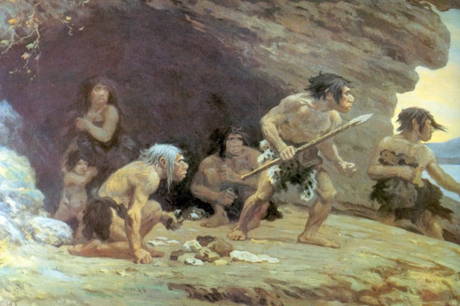 Neandertallerin yaklaşık 40 bin yıl öncesine kadar Avrasya'da yaşadığı düşünülüyor (Wikimedia Commons)