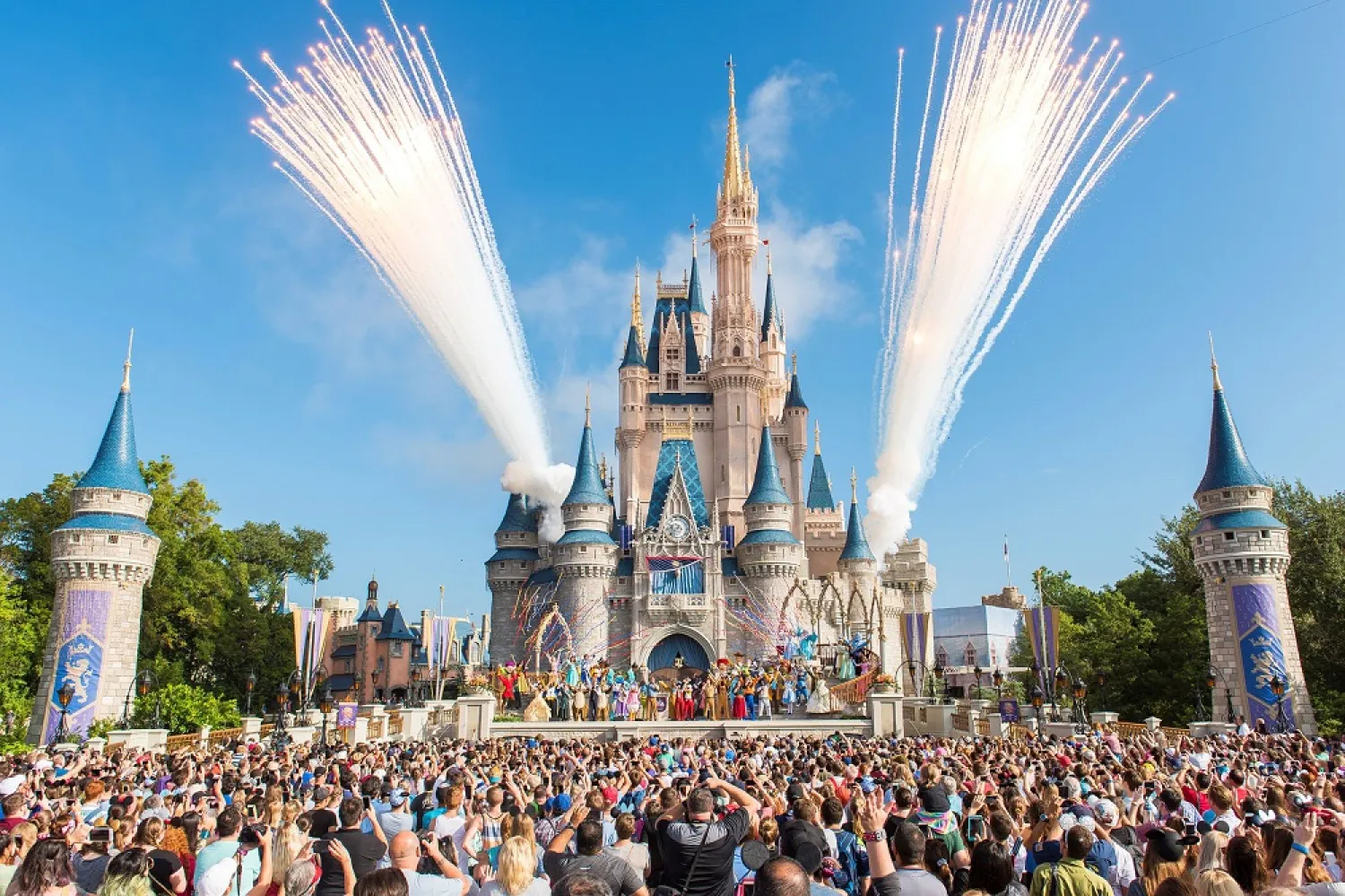 Disney World has high hopes the 50th anniversary celebration provides Disney fans enough reason to return to the theme park resort. (Getty Images)