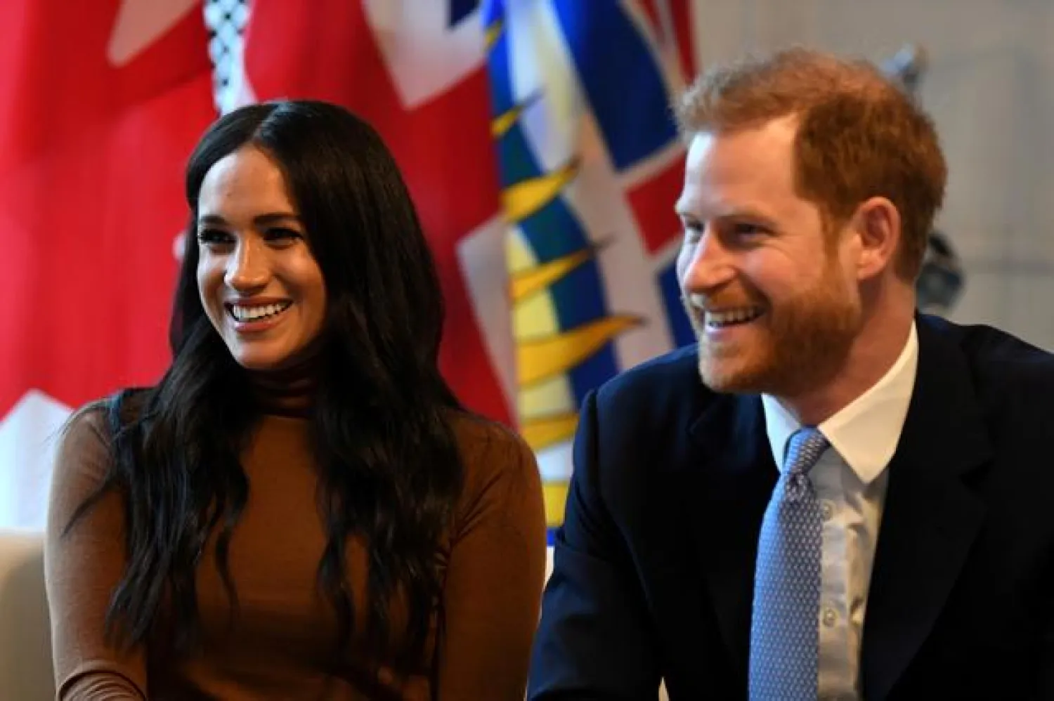 FILE PHOTO: Britain's Prince Harry and his wife Meghan, Duchess of Sussex visit Canada House in London, Britain January 7, 2020. Daniel Leal-Olivas/Pool via REUTERS