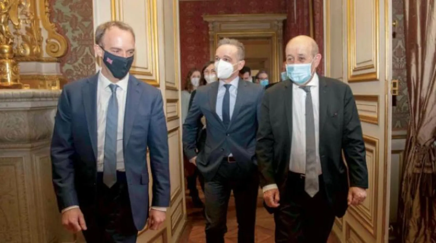 وزراء خارجية فرنسا وألمانيا وبريطانيا قبل اجتماع لبحث الملف الإيراني في باريس (الخارجية الألمانية)