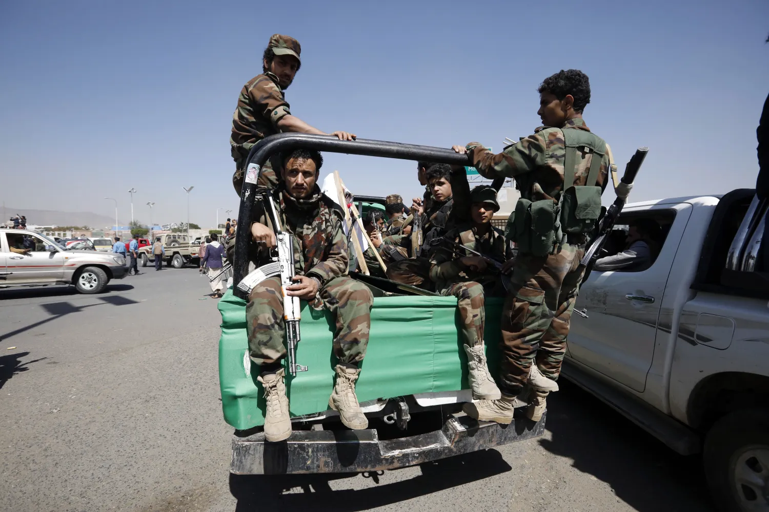 مقاتلون حوثيون في صنعاء (أرشيفية - إ.ب.أ)