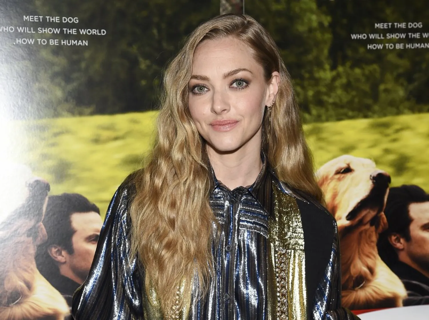 Actress Amanda Seyfried attends a special screening of "The Art of Racing in the Rain" in New York on Aug. 5, 2019. (AP)