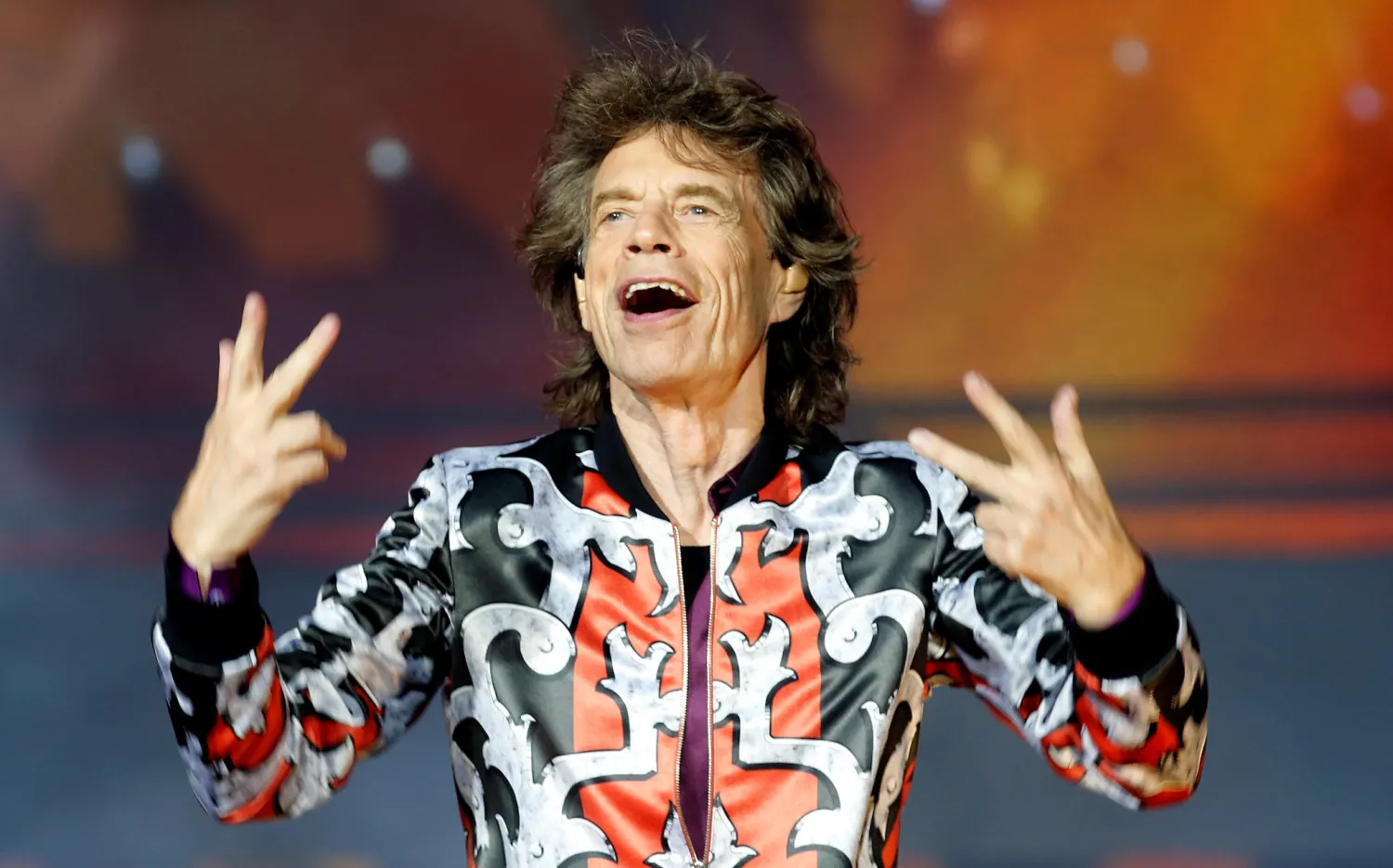 Mick Jagger during a Rolling Stones concert in Marseille, France. Reuters file photo