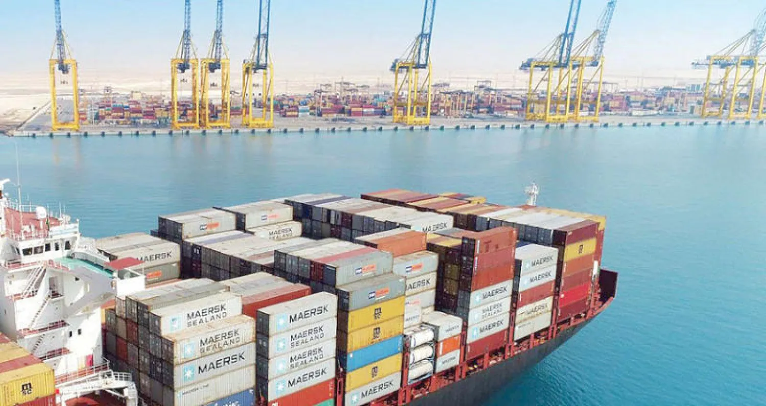 ميناء الملك عبد الله في منطقة رابغ على البحر الأحمر غرب السعودية (الشرق الأوسط)