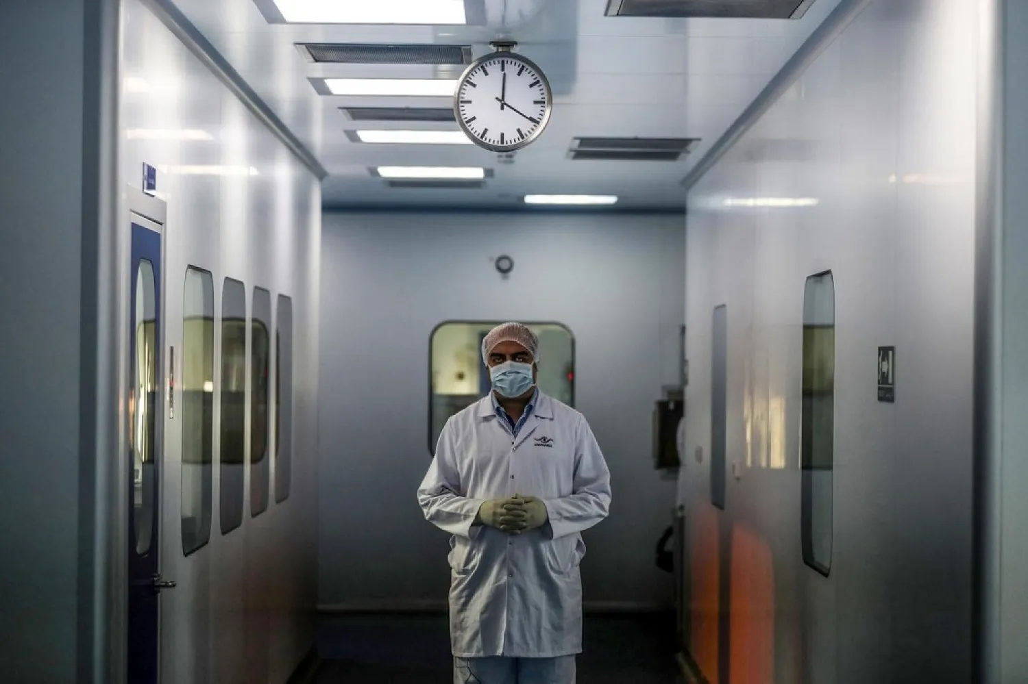 The Egyptian government assured people over the safety of the COVID-19 vaccines. (AFP)