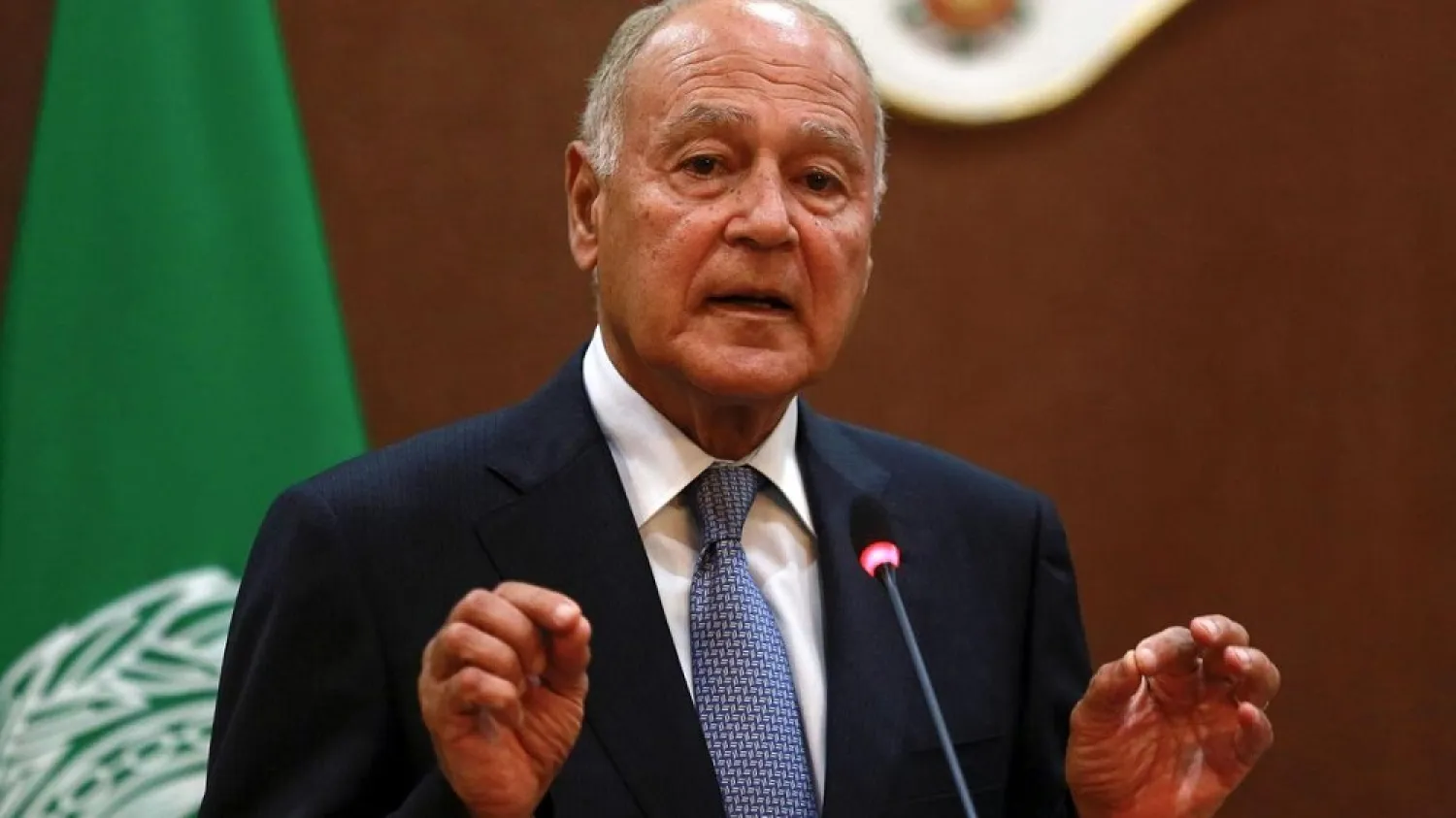 Arab League Secretary-General Ahmed Aboul Gheit. (AFP)