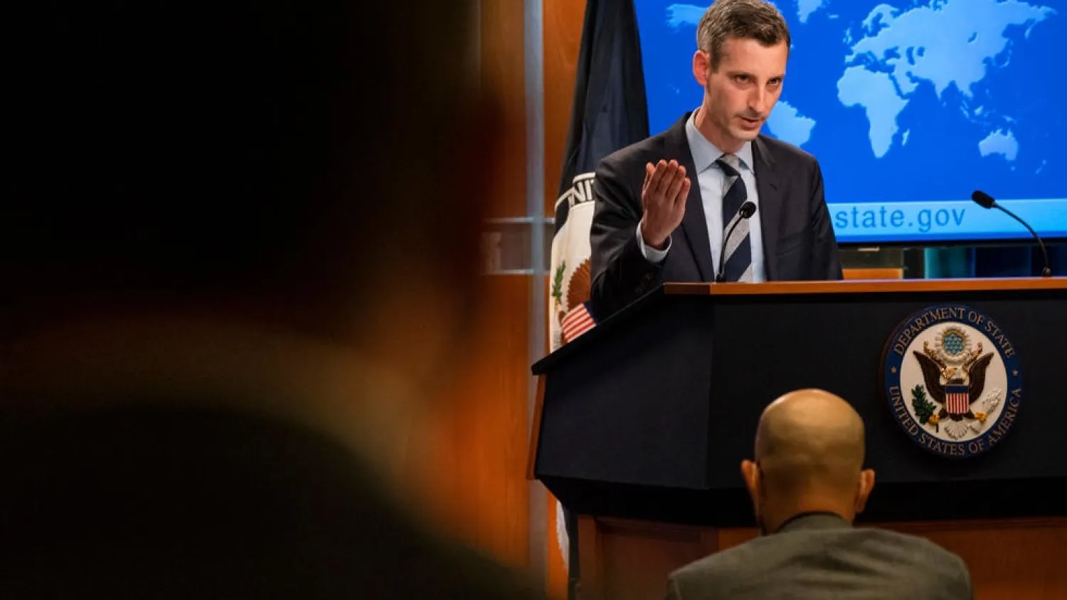 US State Department spokesman Ned Price. Jacquelyn Martin/AFP