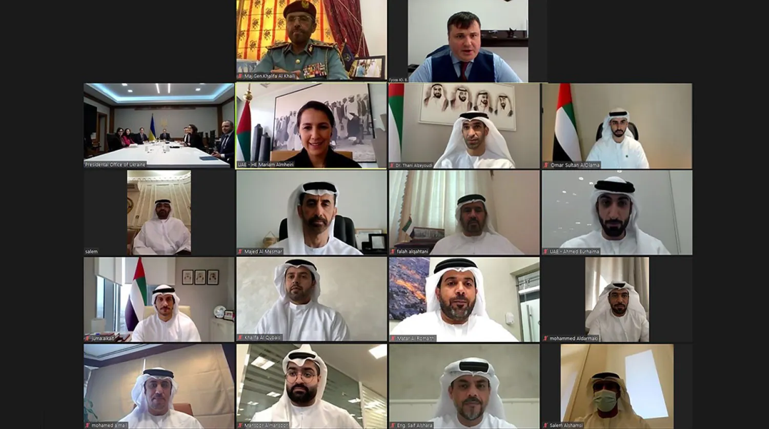 Joint UAE-Ukraine Coordination Committee hold meeting to discuss trade opportunities.  (WAM)
