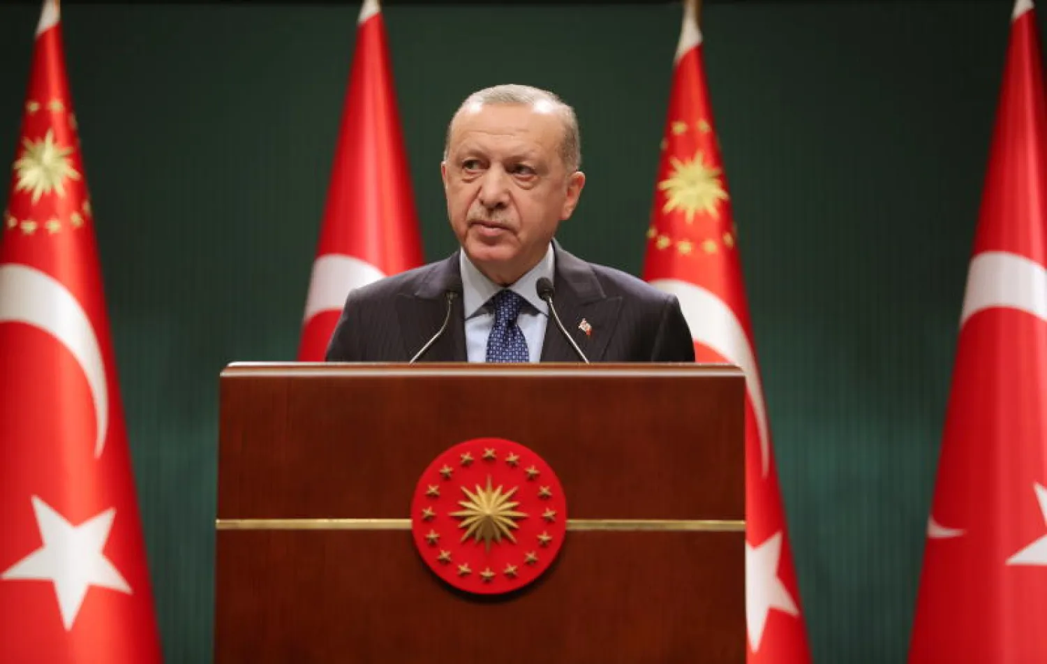 الرئيس التركي رجب طيب إردوغان (رويترز)