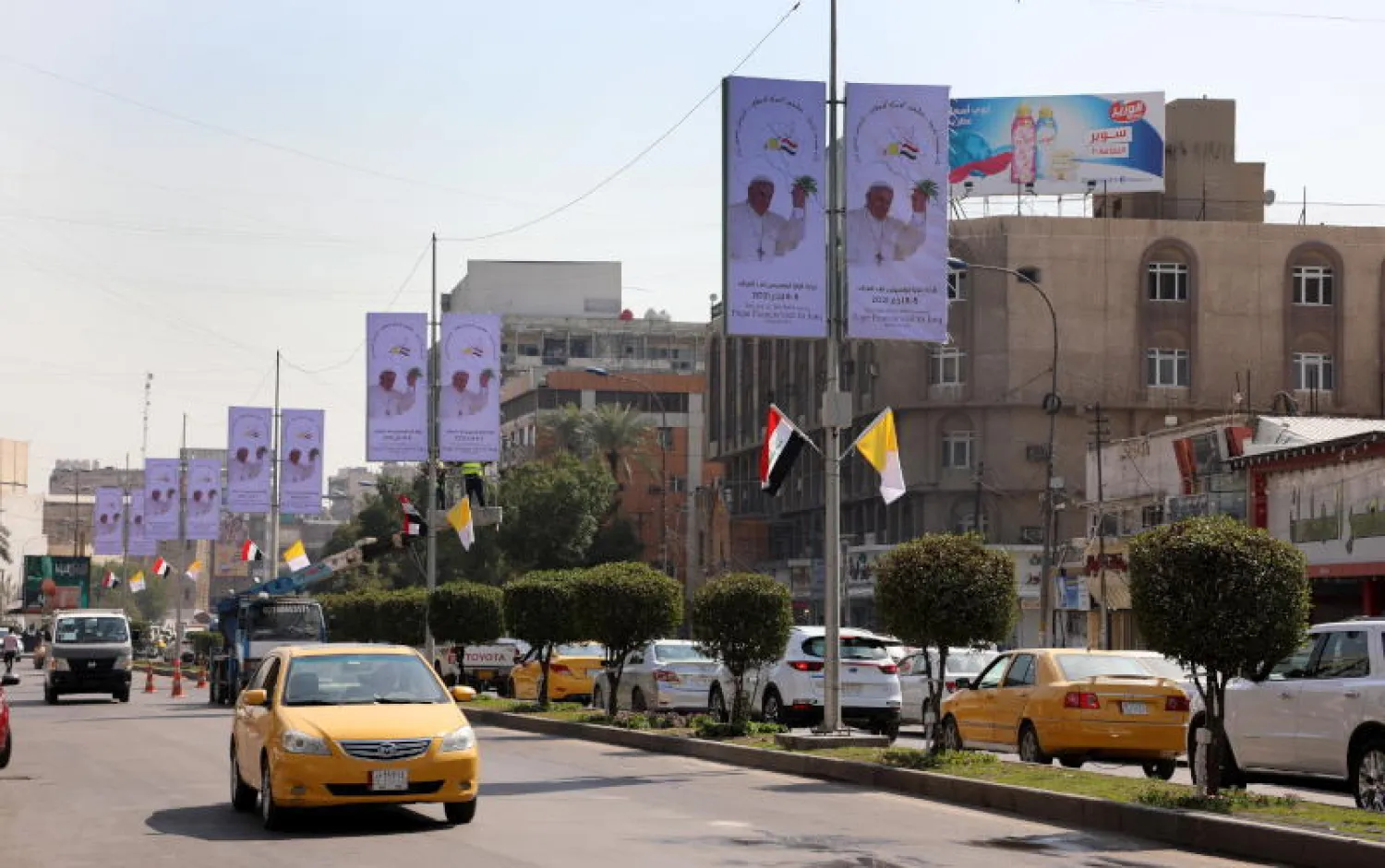 صورة عامة للعاصمة العراقية بغداد (إ.ب.أ)