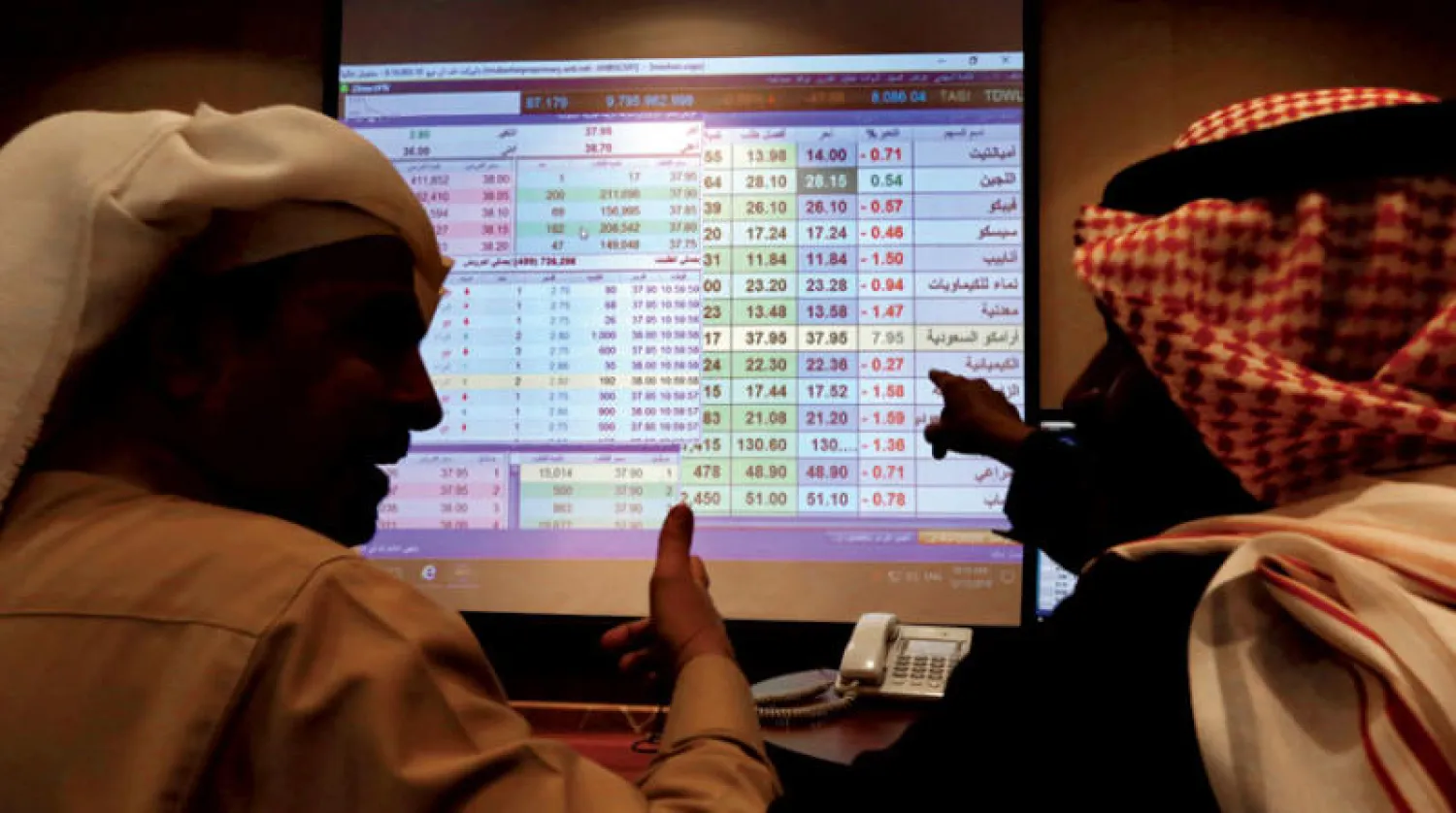 سوق الأسهم السعودية تواصل تحقيق المكاسب النقطية بتحفيز من أسعار النفط (أ.ب)
