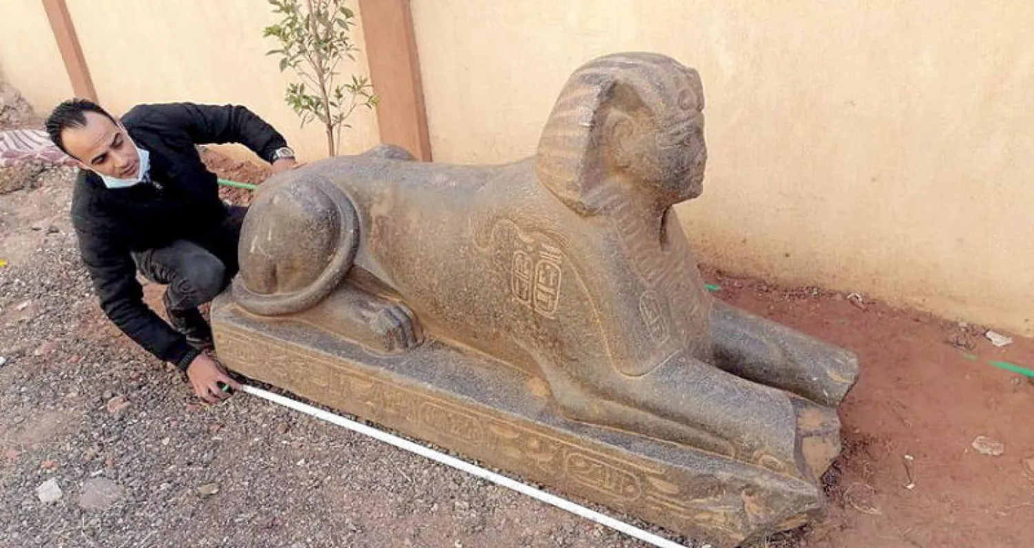 متحف الإسماعيلية يعرض تمثالاً نادراً لـ«أبو الهول»