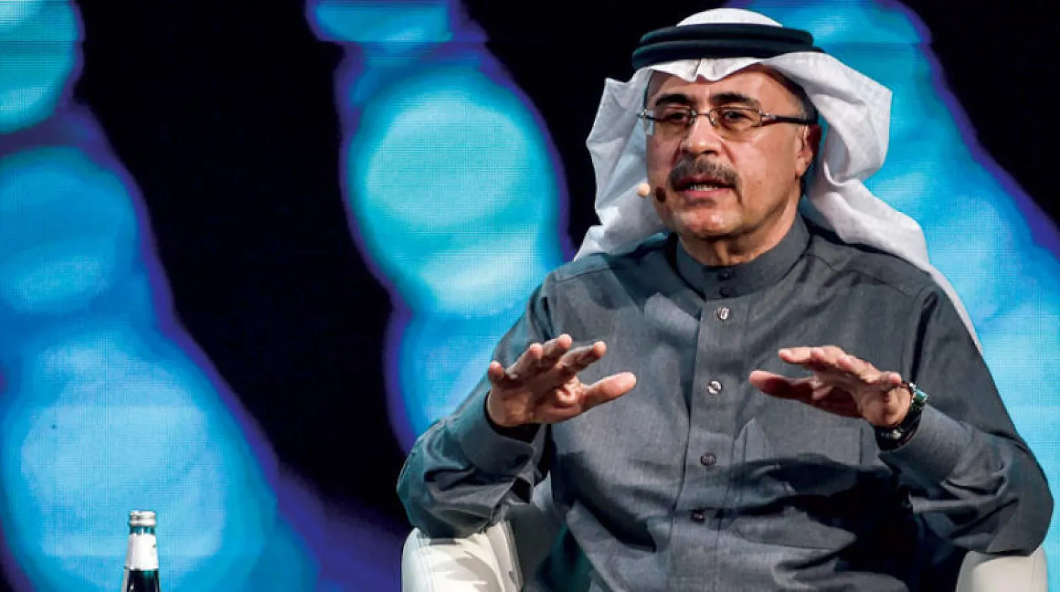 أمين الناصر رئيس أرامكو السعودية وكبير إدارييها التنفيذيين (أ.ف.ب)