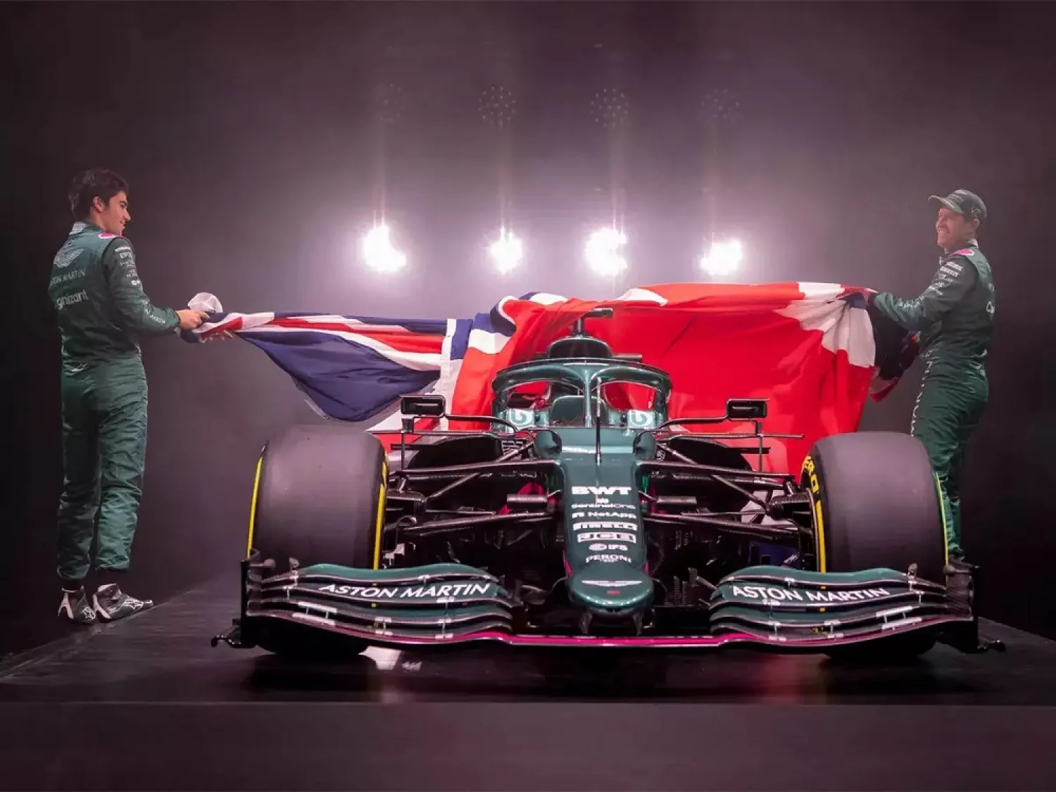 Aston Martin returns to F1 for the first time since 1960. (AFP)