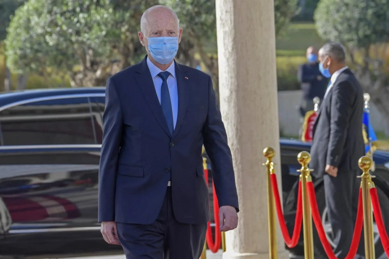 Tunus’taki çatışma, üç başkanlıktan (Cumhurbaşkanlığı, Başbakanlık ve Meclis Başkanlığı) yürütme otoritesi içindeki kurumlara kaydı (AFP)