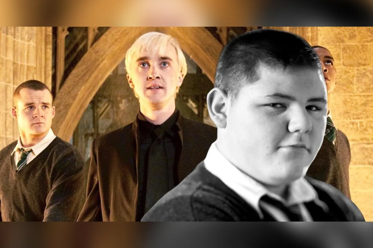 Vincent Crabbe'in yer almadığı Ölüm Yadigarları filmleri sırasıyla 2010 ve 2011'de gösterime girmişti (Kolaj: Screenrant)