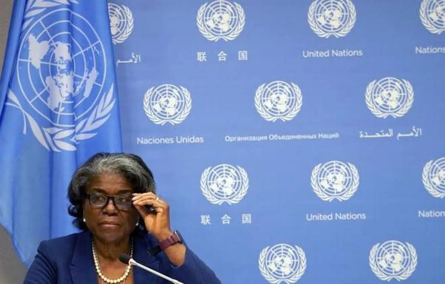 US ambassador to the United Nations, Linda Thomas-Greenfield  | Photo Credit: AFP