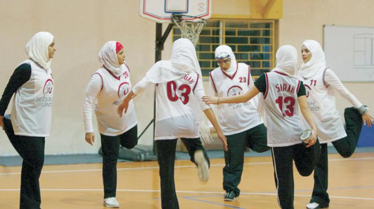 Jeddah United training session (Asharq Al-Awsat) 