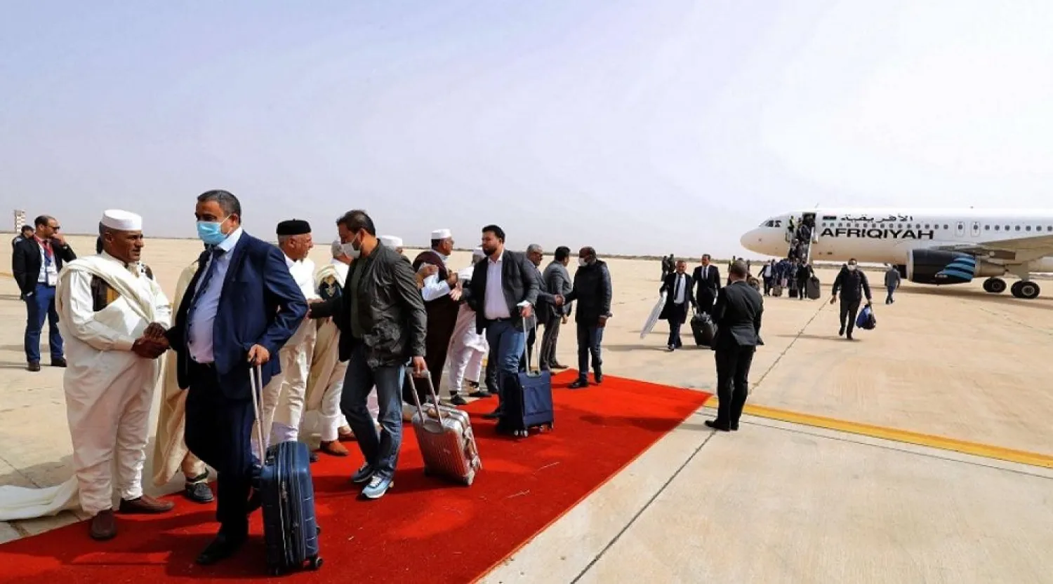 Over 130 members of parliament attended the Sirte meeting. (Getty)