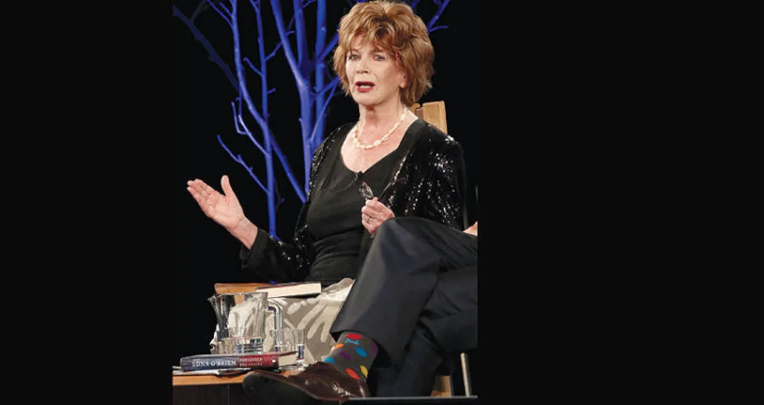 الروائية الآيرلندية إدنا أوبراين