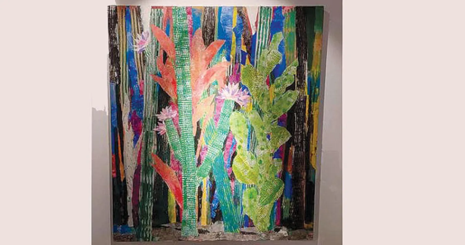 نبات الصبار الثيمة الأساسية في المعرض (الشرق الأوسط)