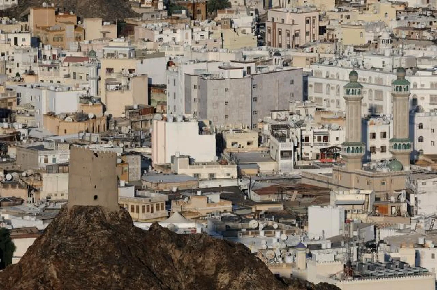 General view of old Muscat January 12, 2020. REUTERS/Christopher Pike/File Photo