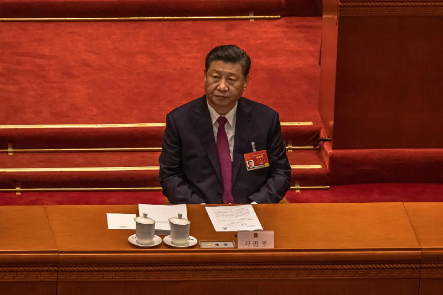 الرئيس الصيني شي جينبينغ (إ.ب.أ)