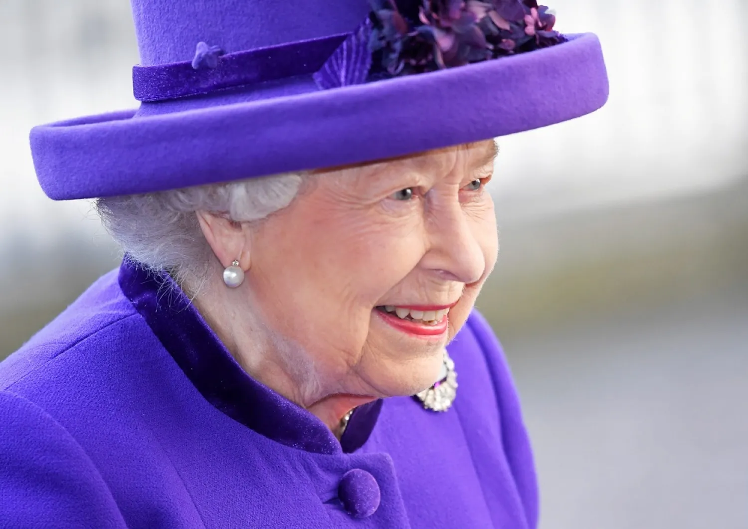 Britain’s Queen Elizabeth arrives for the Commonwealth Service at Westminster Abbey, on Commonwealth Day, in London, Britain, March 11, 2019. (Reuters)