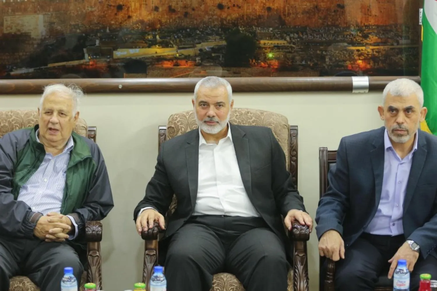 Hamas’ın iç seçimleri gözlerden uzak bir şekilde gerçekleşti. (AFP)