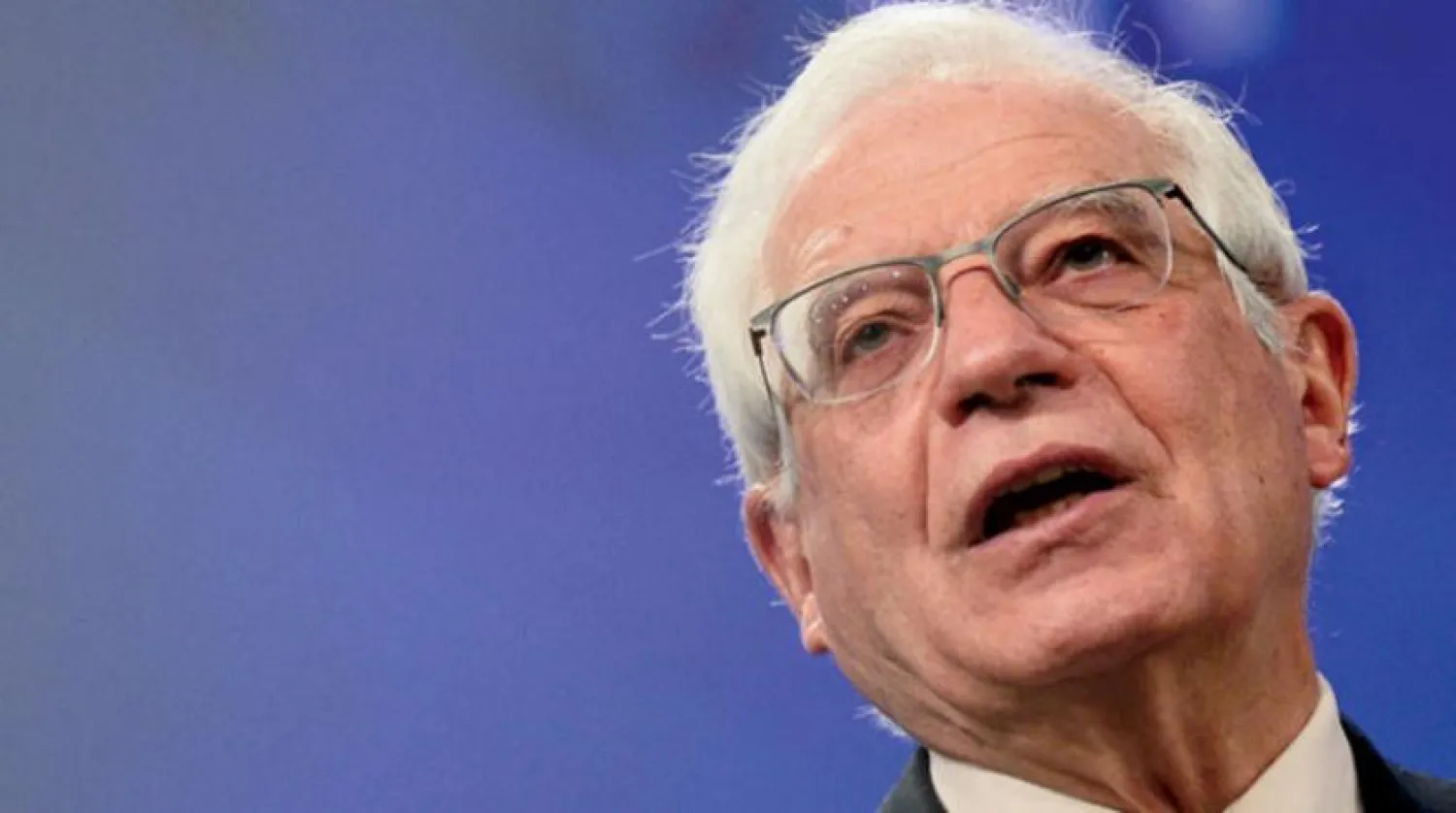 AB Dış İlişkiler ve Güvenlik Politikaları Yüksek Temsilcisi Josep Borell, geçtiğimiz hafta Brüksel'de düzenlediği basın toplantısında konuştu (AP)