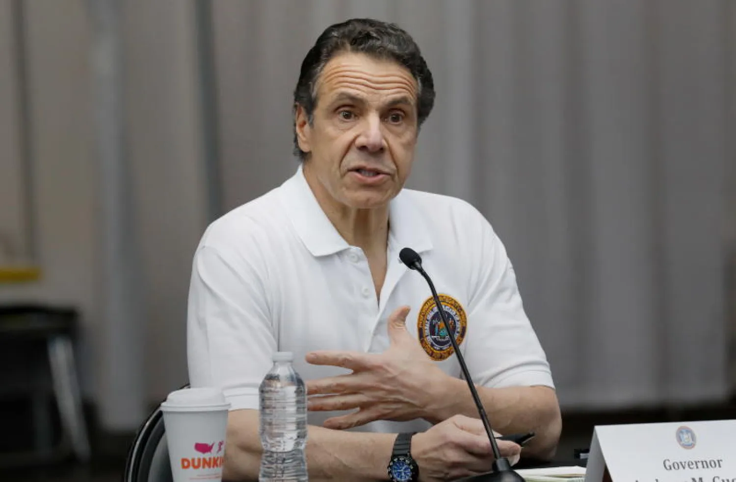 حاكم نيويورك أندرو كومو (إ.ب.أ)