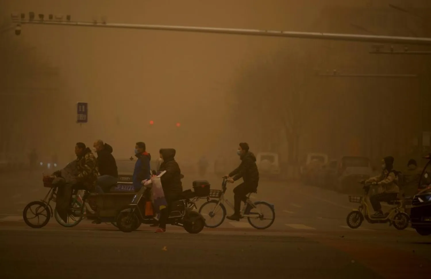 Beijing was among the most polluted cities | AFP