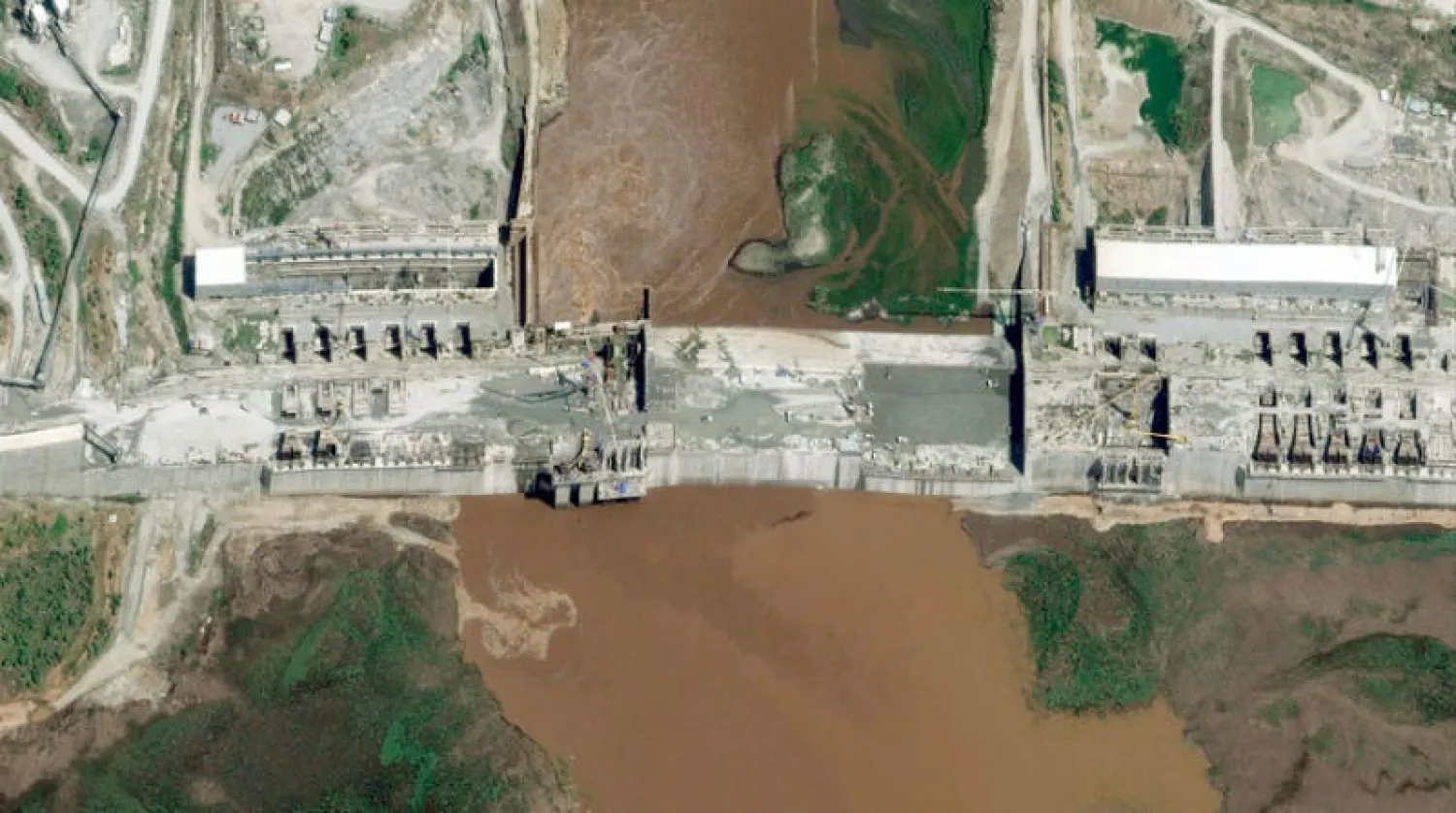 سد النهضة الإثيوبي أكبر محطة للطاقة الكهرومائية في إفريقيا (أ.ب)