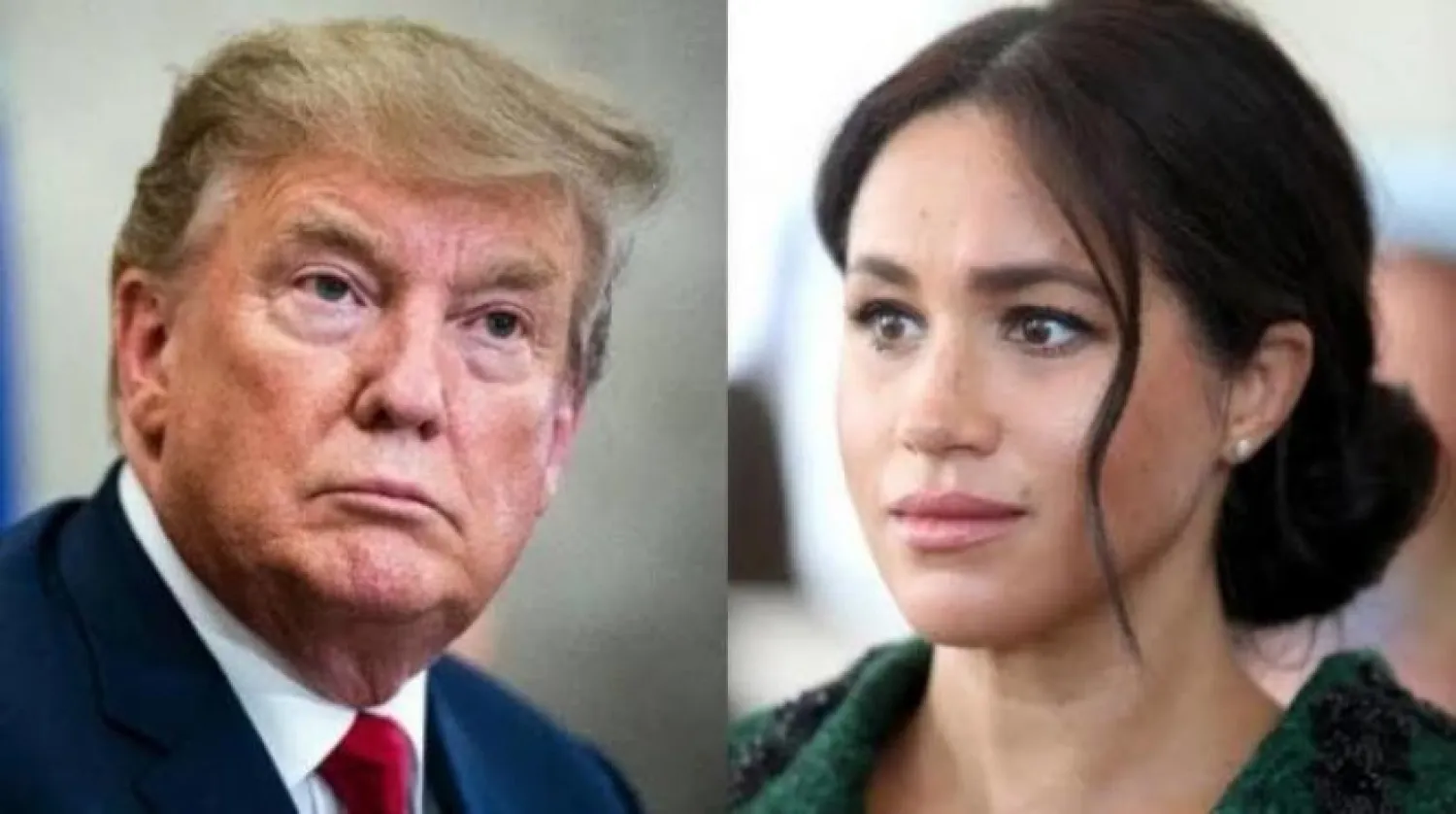 ABD eski Başkanı Donald Trump ve Megan Markle (Fox News) 