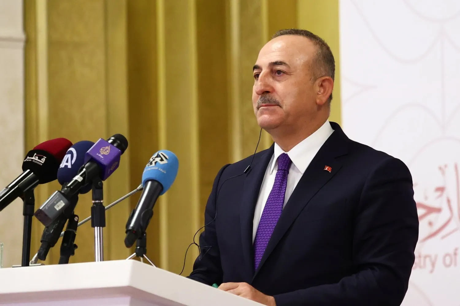 Turkish Foreign Minister Mevlut Cavusoglu. (Reuters)