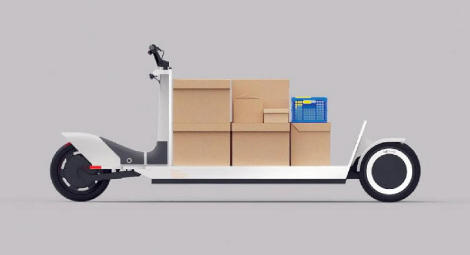 Elektrikli kargo bisikleti (Tribune Media)