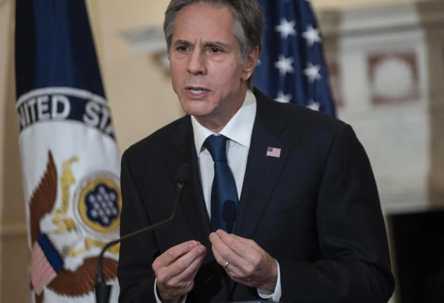 وزير الخارجية الأميركي أنتوني بلينكن (أ.ب)