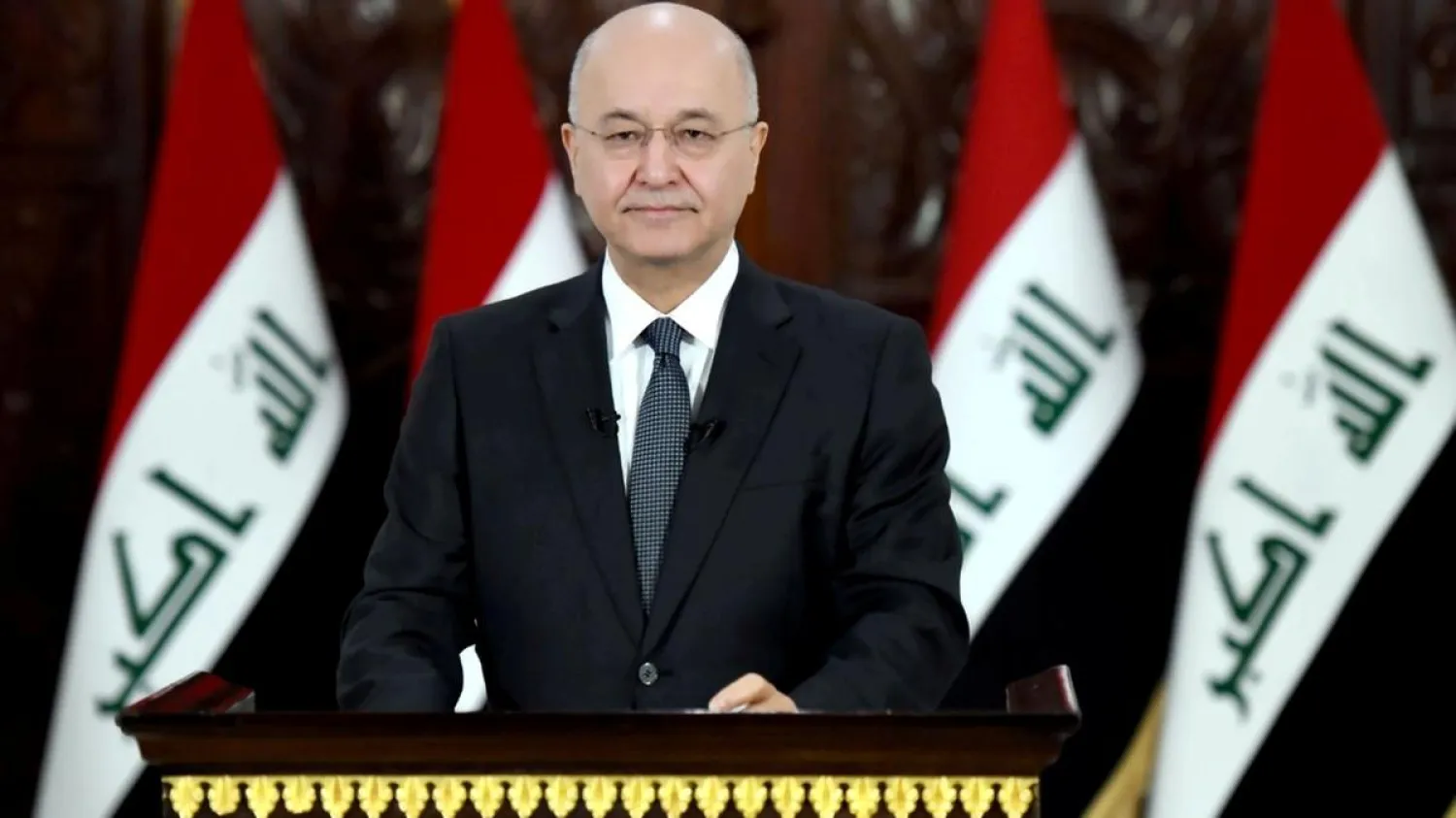 Iraq's President Barham Salih (Reuters)
