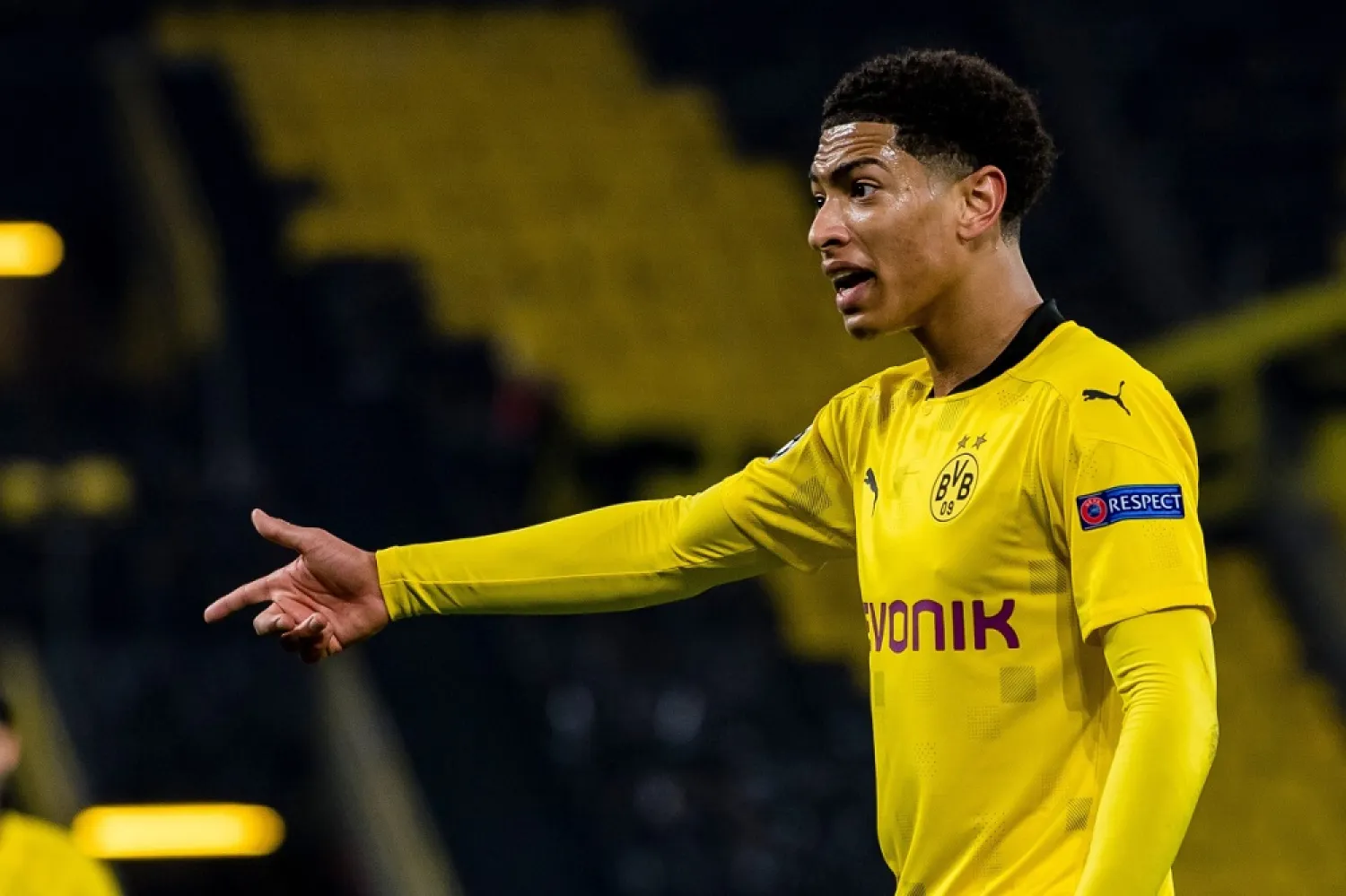 Borussia Dortmund midfielder Jude Bellingham. (Getty Images)