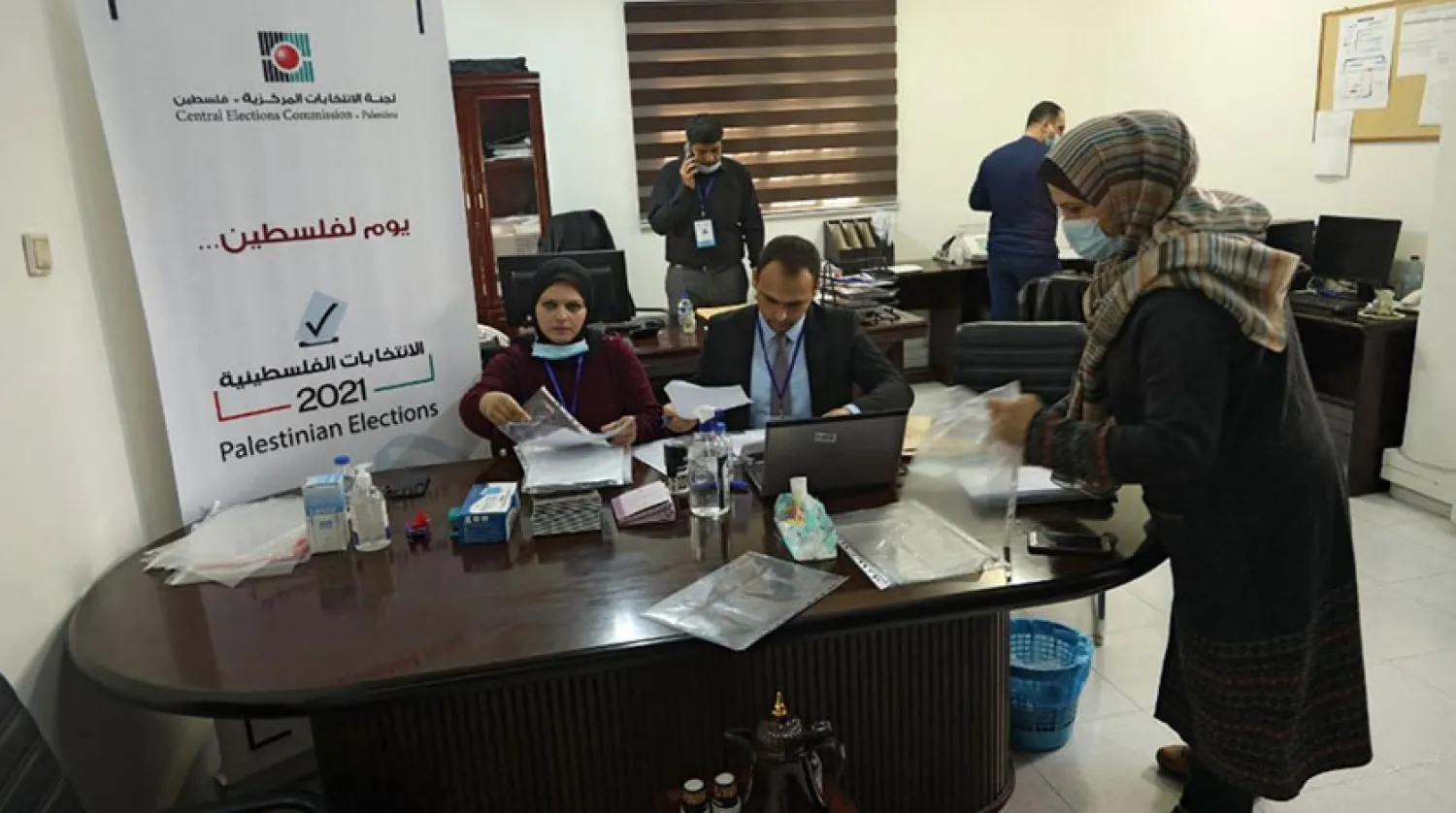 Dahlan’ın adamları ilk kez Filistin’deki siyasi sürecin içerisinde yer alacak (AFP)