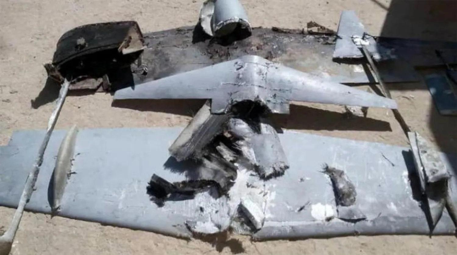 Husi milislerin Yemen topraklarından fırlattığı SİHA’nın imhası (Arşiv)