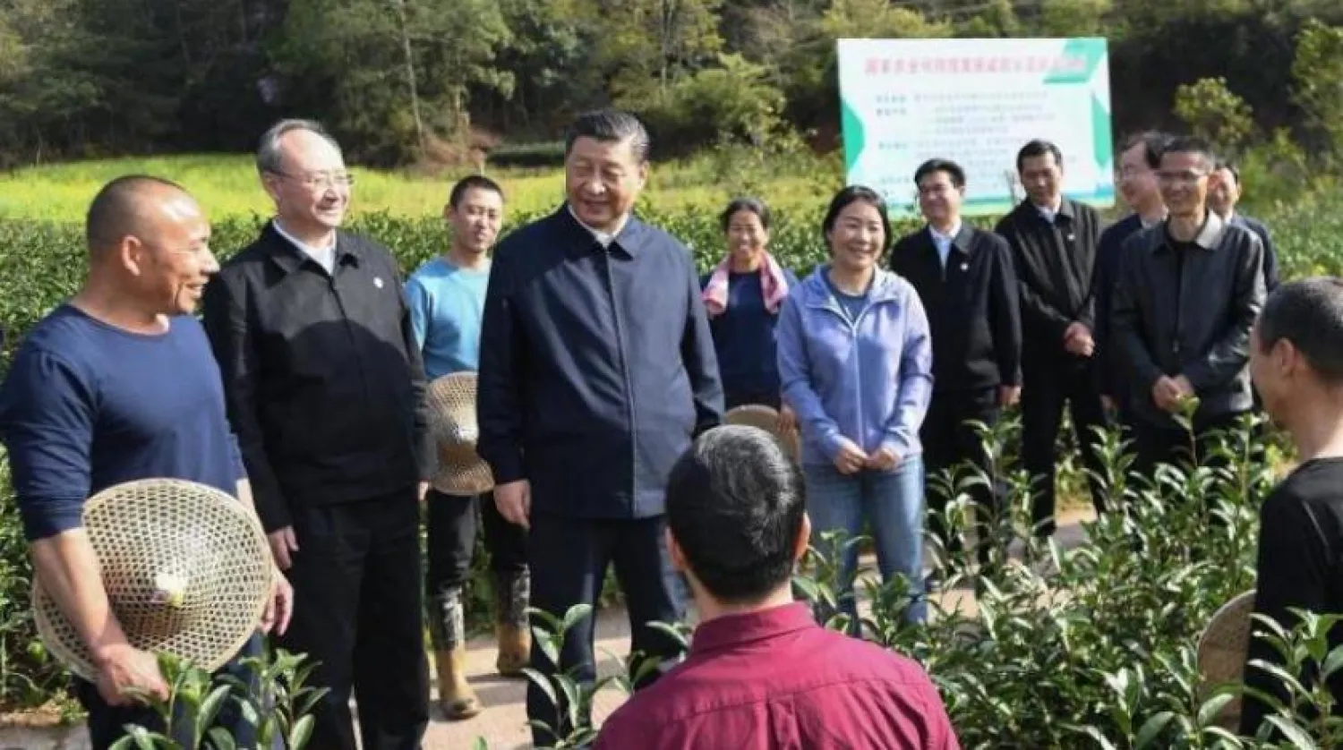 Çin Devlet Başkanı Şi Cinping Fujian eyaletini ziyareti sırasında (Xinhua)