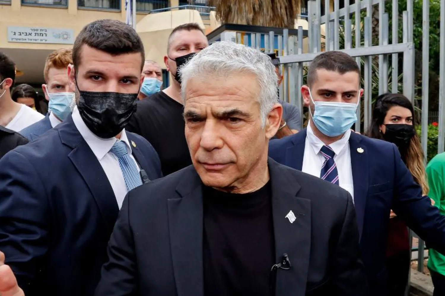 زعيم المعارضة الإسرائيلية يائير لابيد (أ.ف.ب)