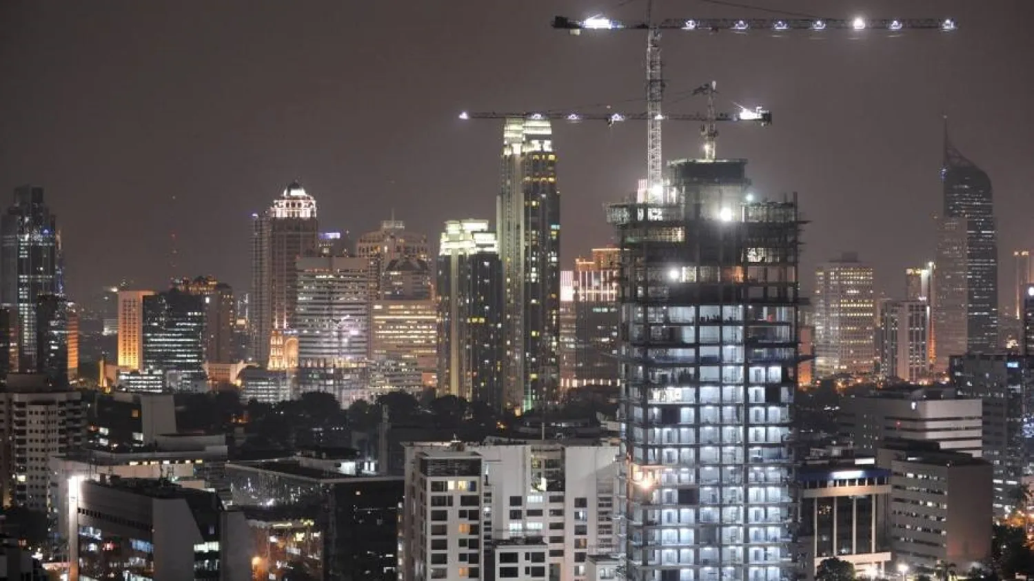 A night view of Jakarta. (AFP file photo)