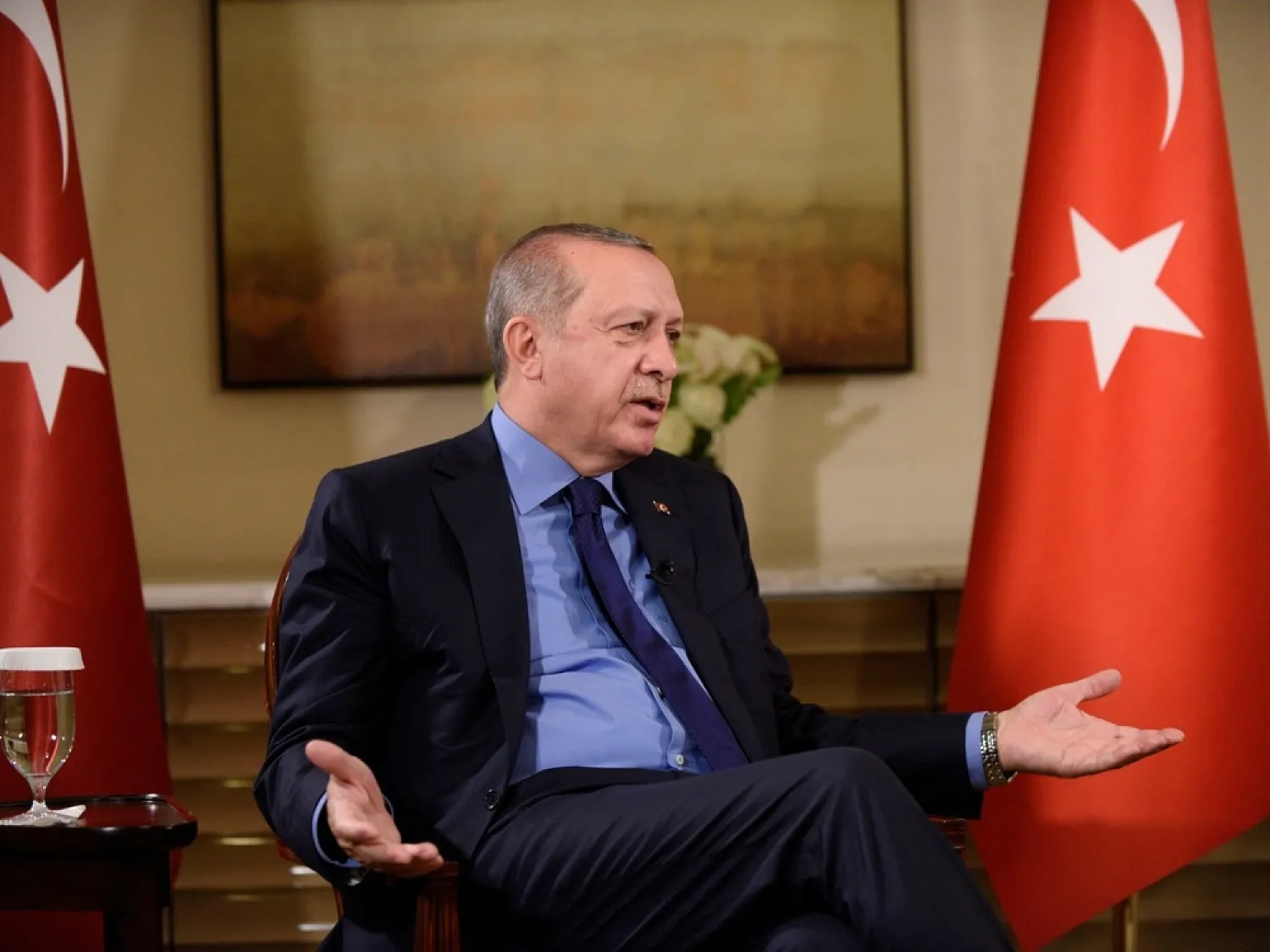 Turkish President Recep Tayyip Erdogan. (Reuters)